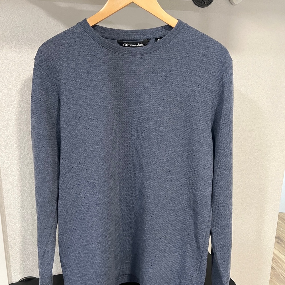 Travis Mathew Blue Crewneck Sweater
